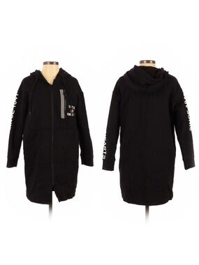 C&A Sweatshirt Hoodie Zip Dress Jacket